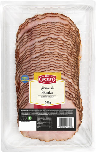 Skinka Alspånsrökt Skivad