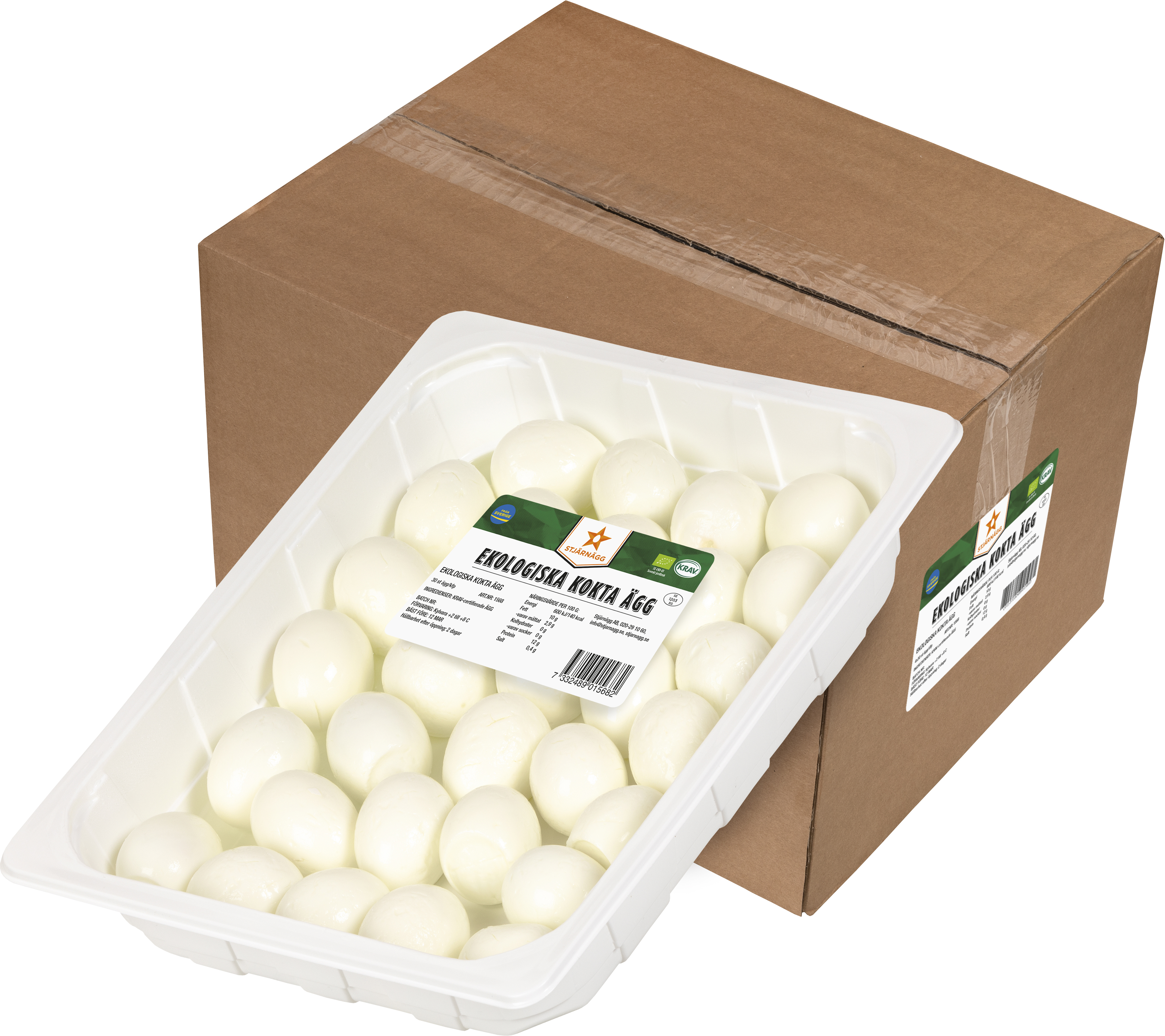 Kokta Skalade Ägg EKO KRAV