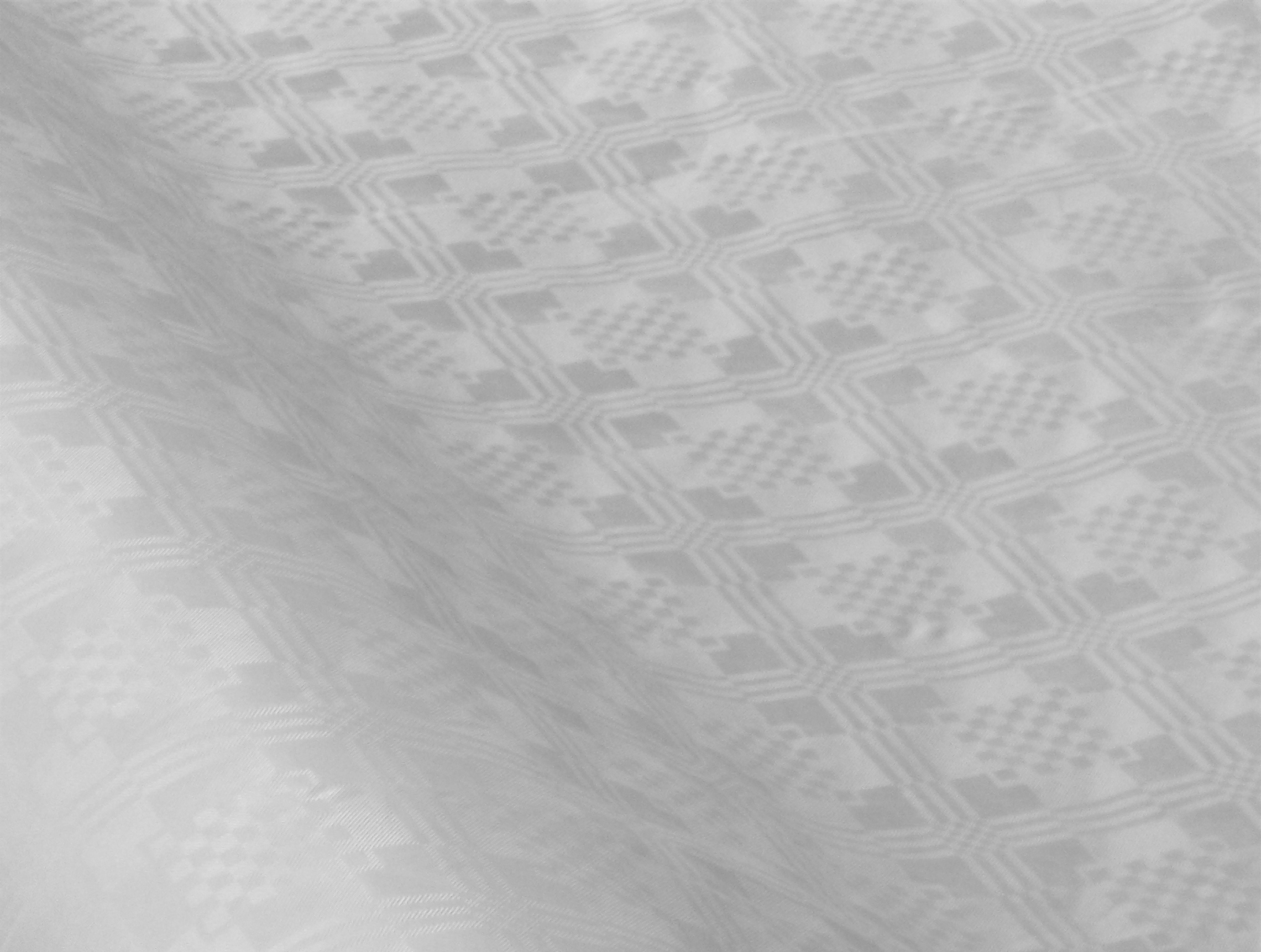 Duk Ark Damast 80x120 cm Vit