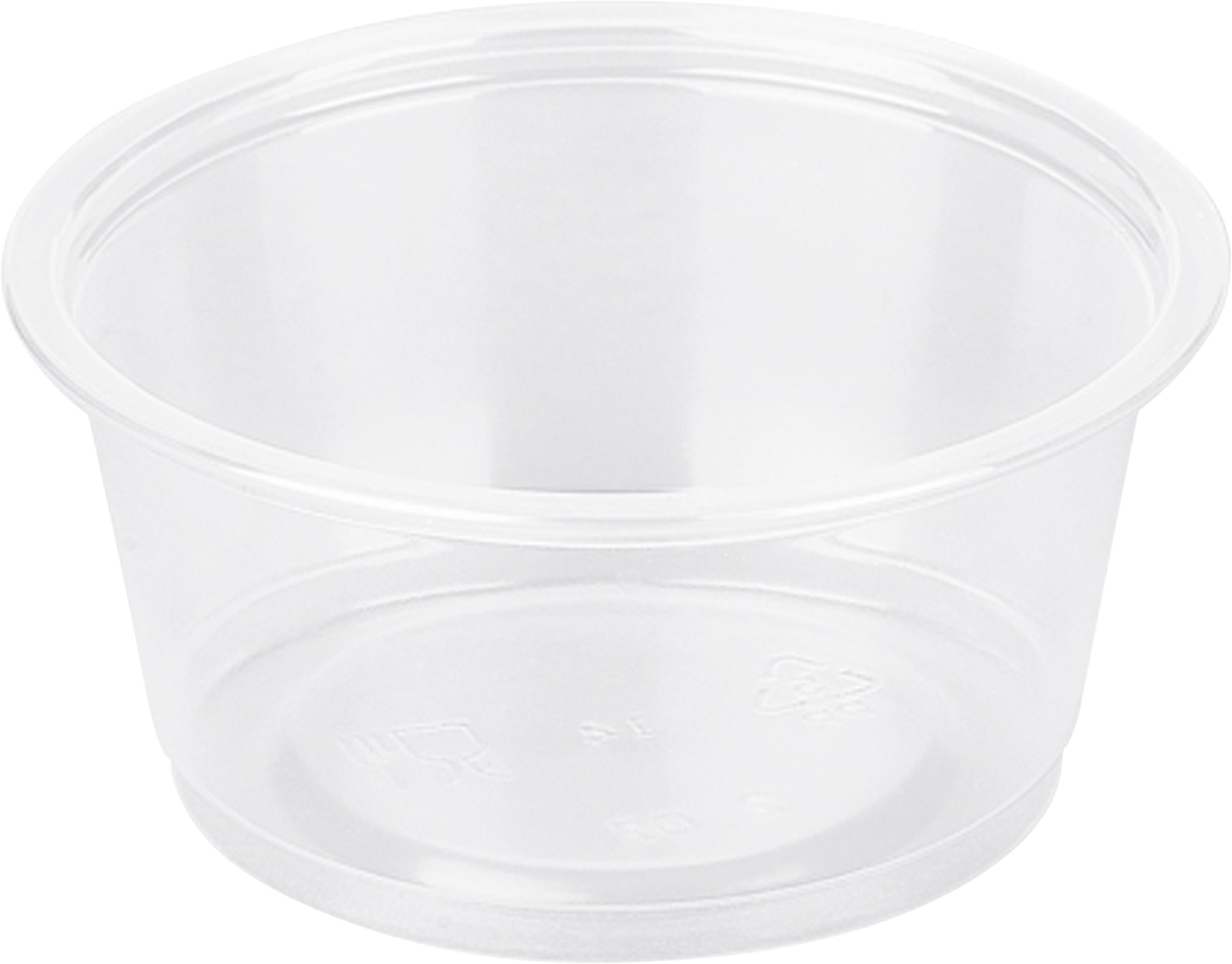 Dressingbägare PP Klar 60ml