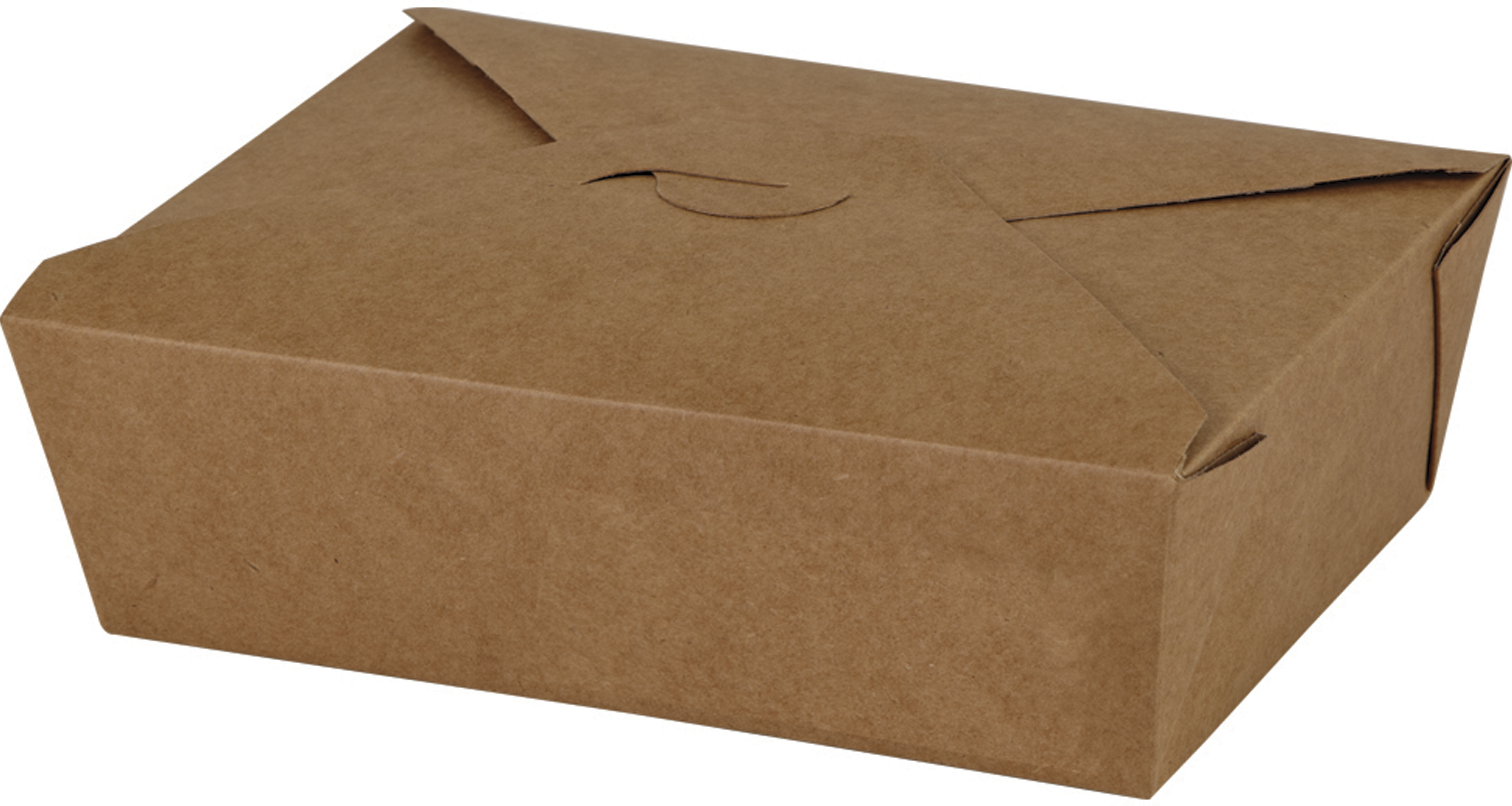 Take away box brun L