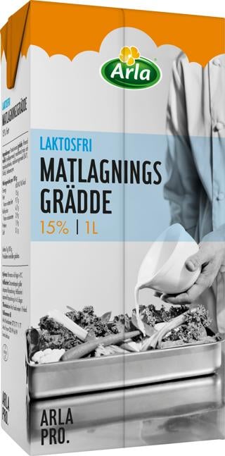 Matlagningsgrädde 15% Laktosfri