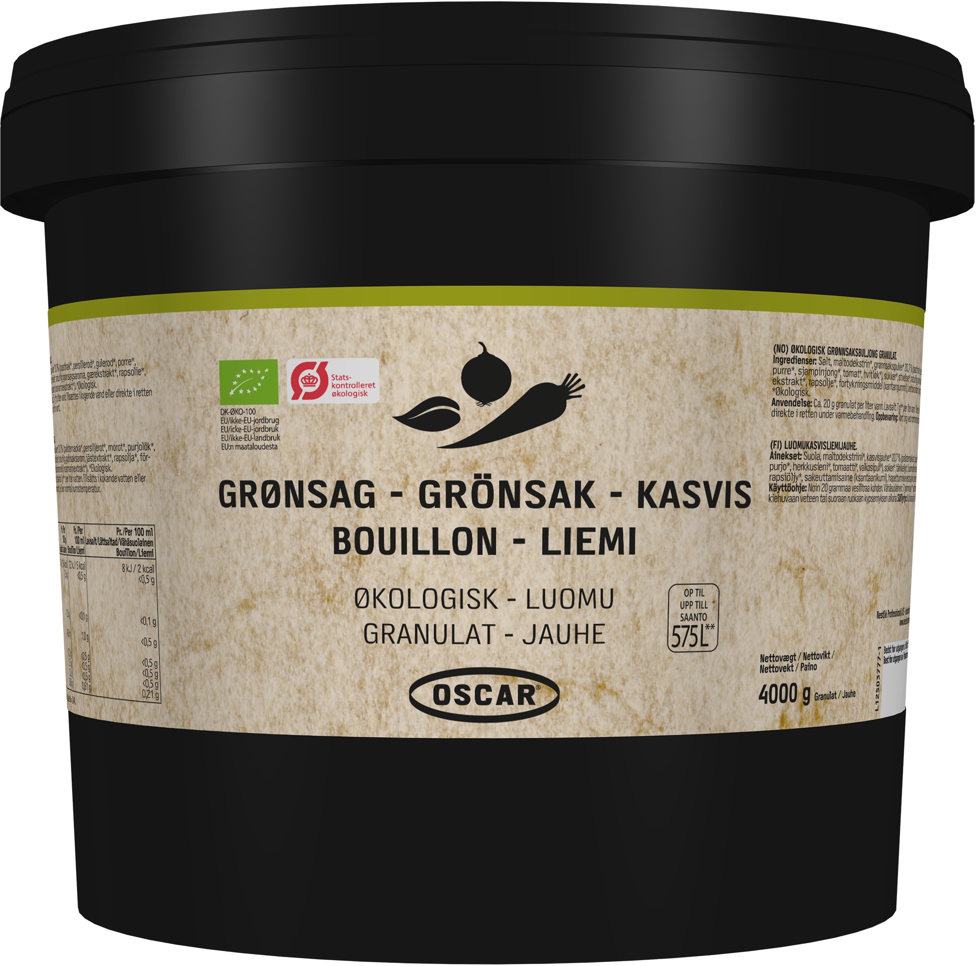 Grönsaksbuljong Granulat EKO