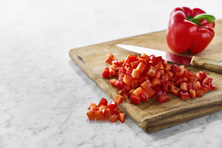 Paprika Röd Tärnad 20x20mm