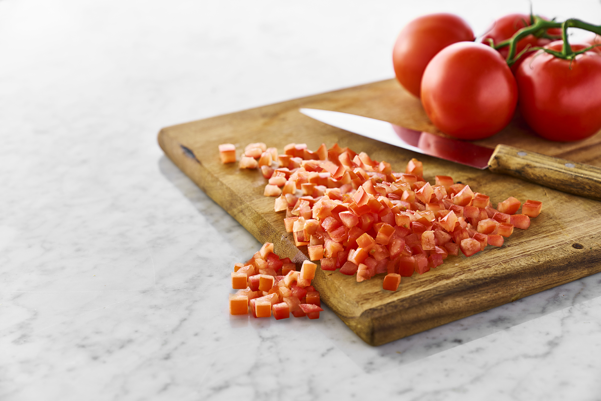 Tomat tärnad 3 mm 2 kg