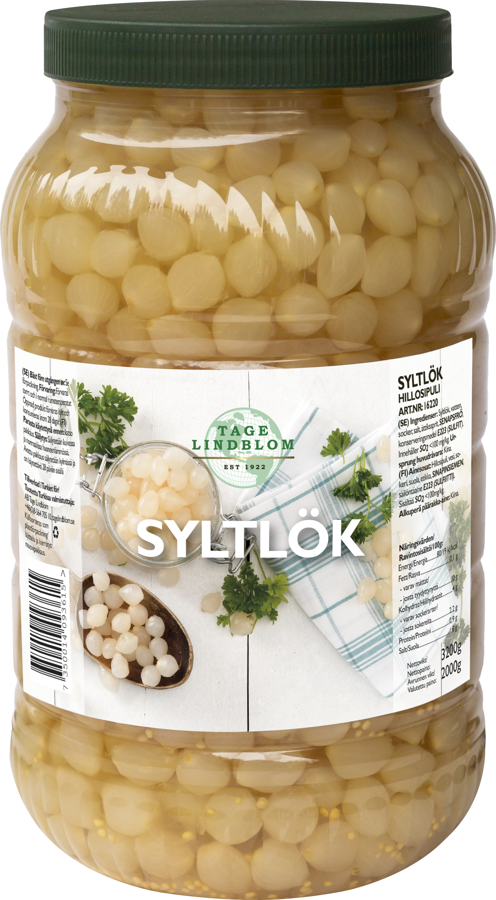 Syltlök PET Burk