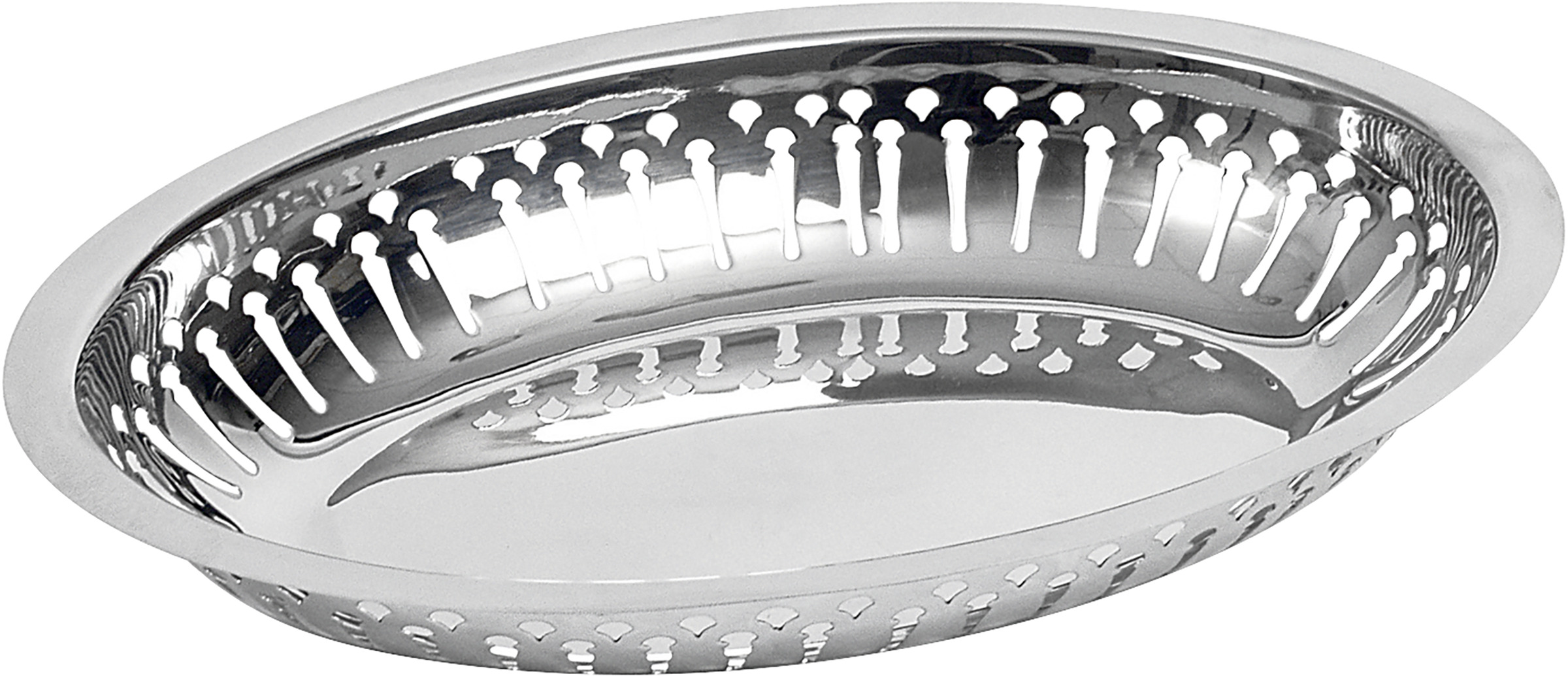 Serveringskorg Oval Rostfri 240x160mm