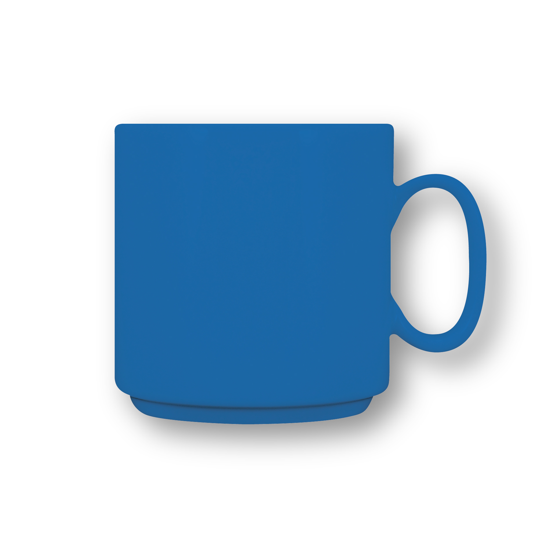 Novum mugg blå stapelbar 30cl