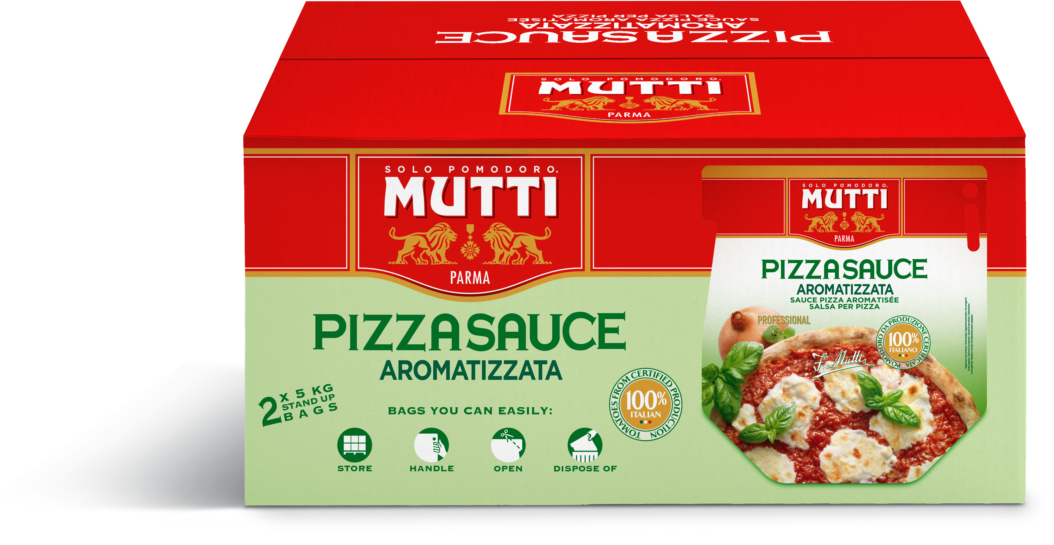 Pizzasås Kryddad BIB