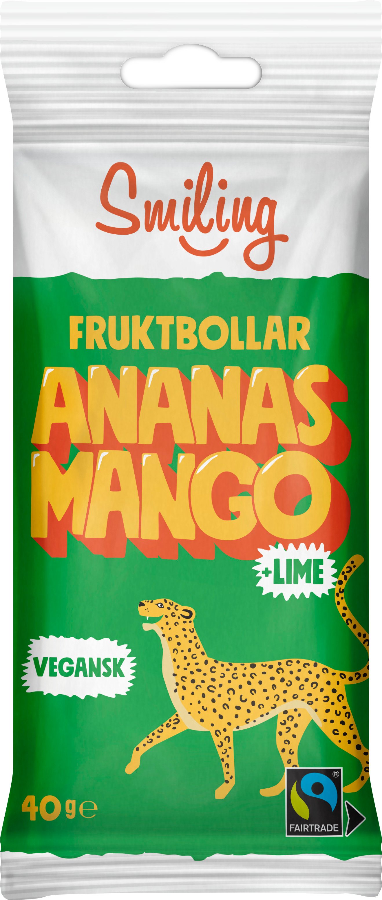 Fruktbollar Mango Ananas