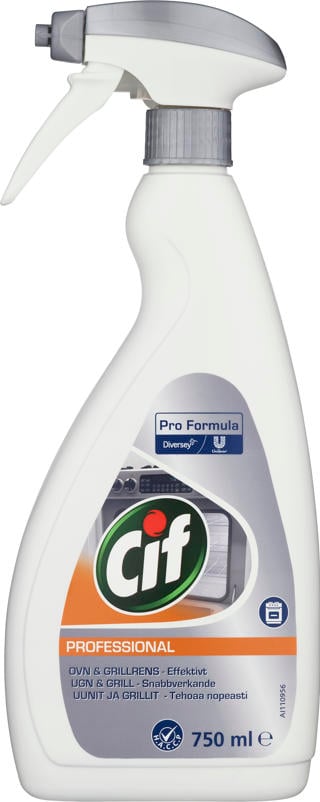 Ugn- och grillrengöringsmedel spray Cif 750ml
