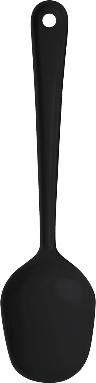 Serveringssked Melamin Svart 29cm