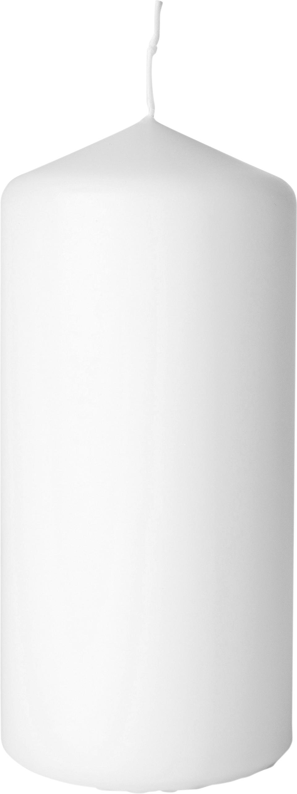 Blockljus 150x70mm vit
