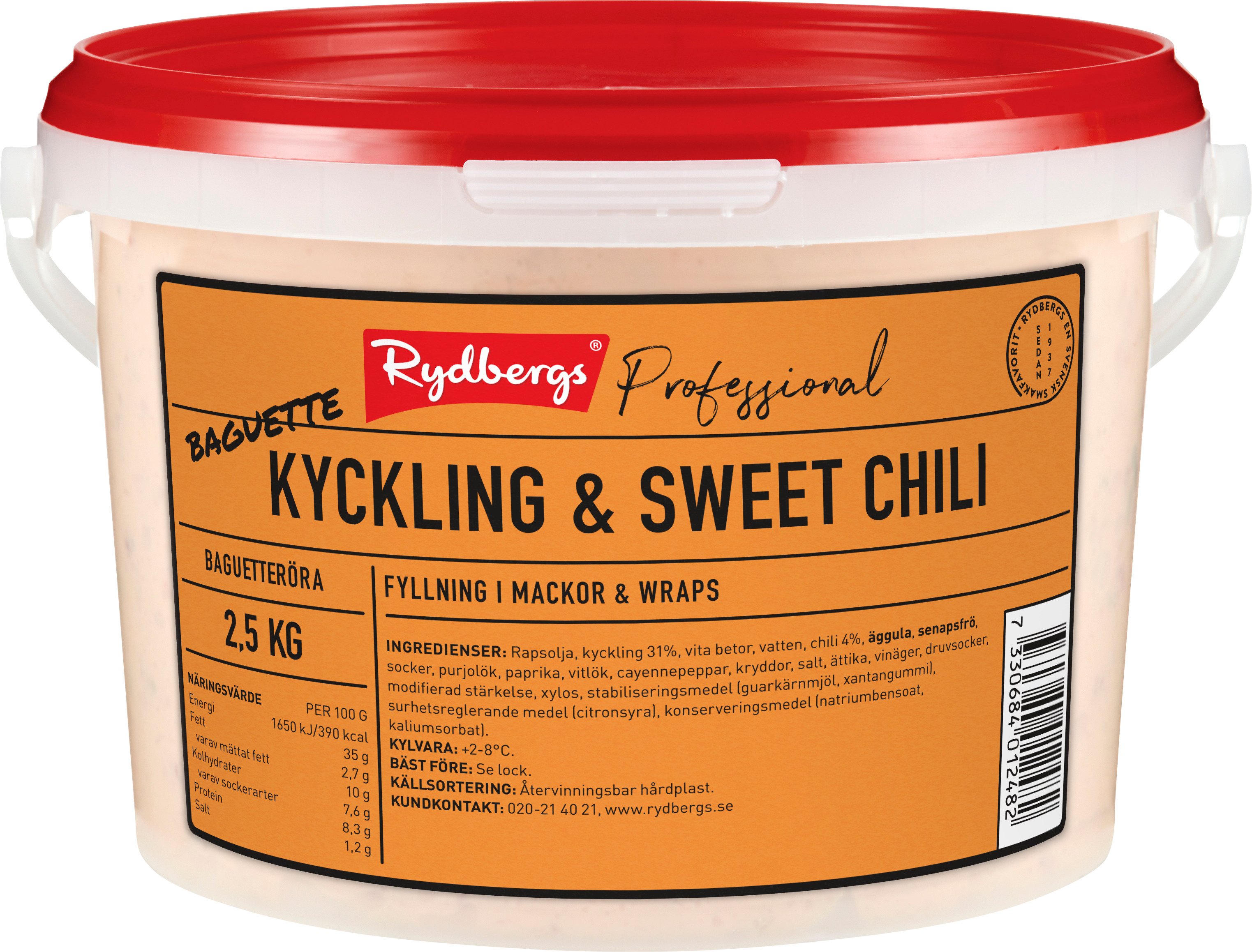 Kycklingsallad sweet chili
