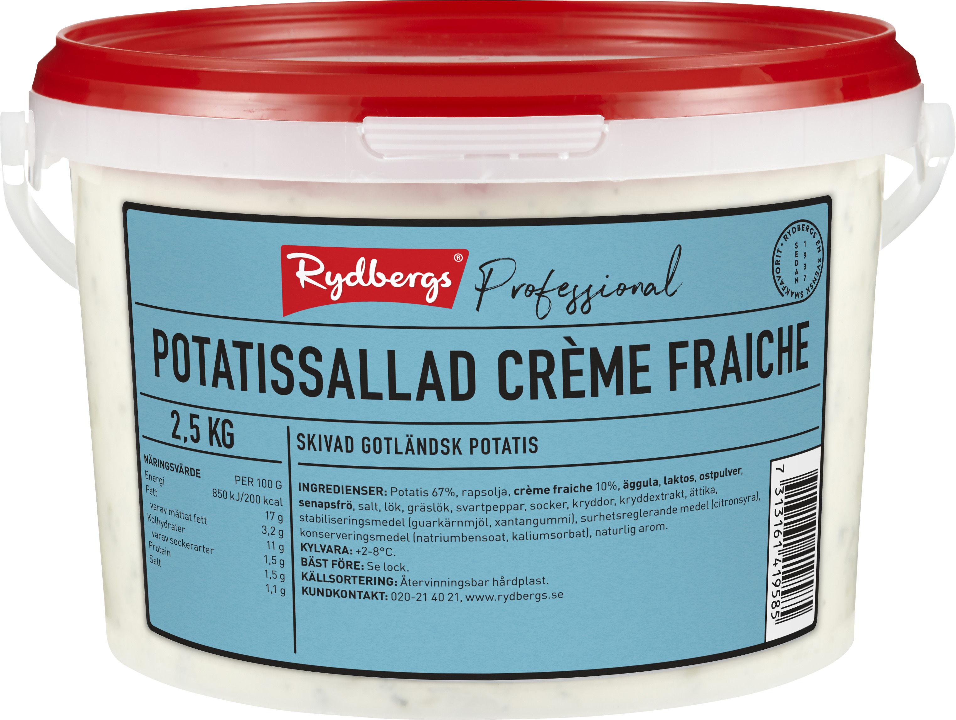 Potatissallad Creme Fraiche