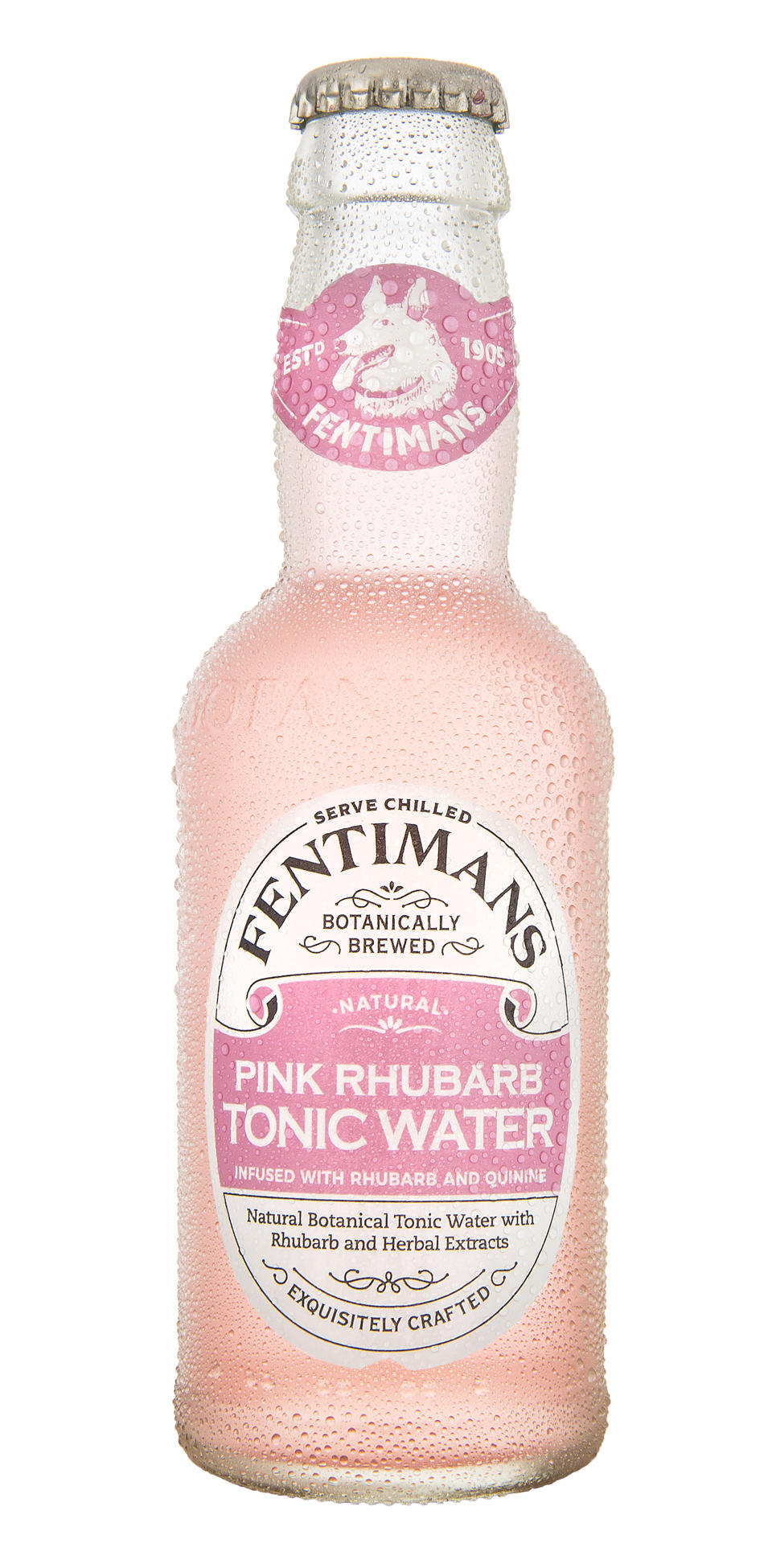 Fentimans Pink Rhubarb Tonic Water 20cl