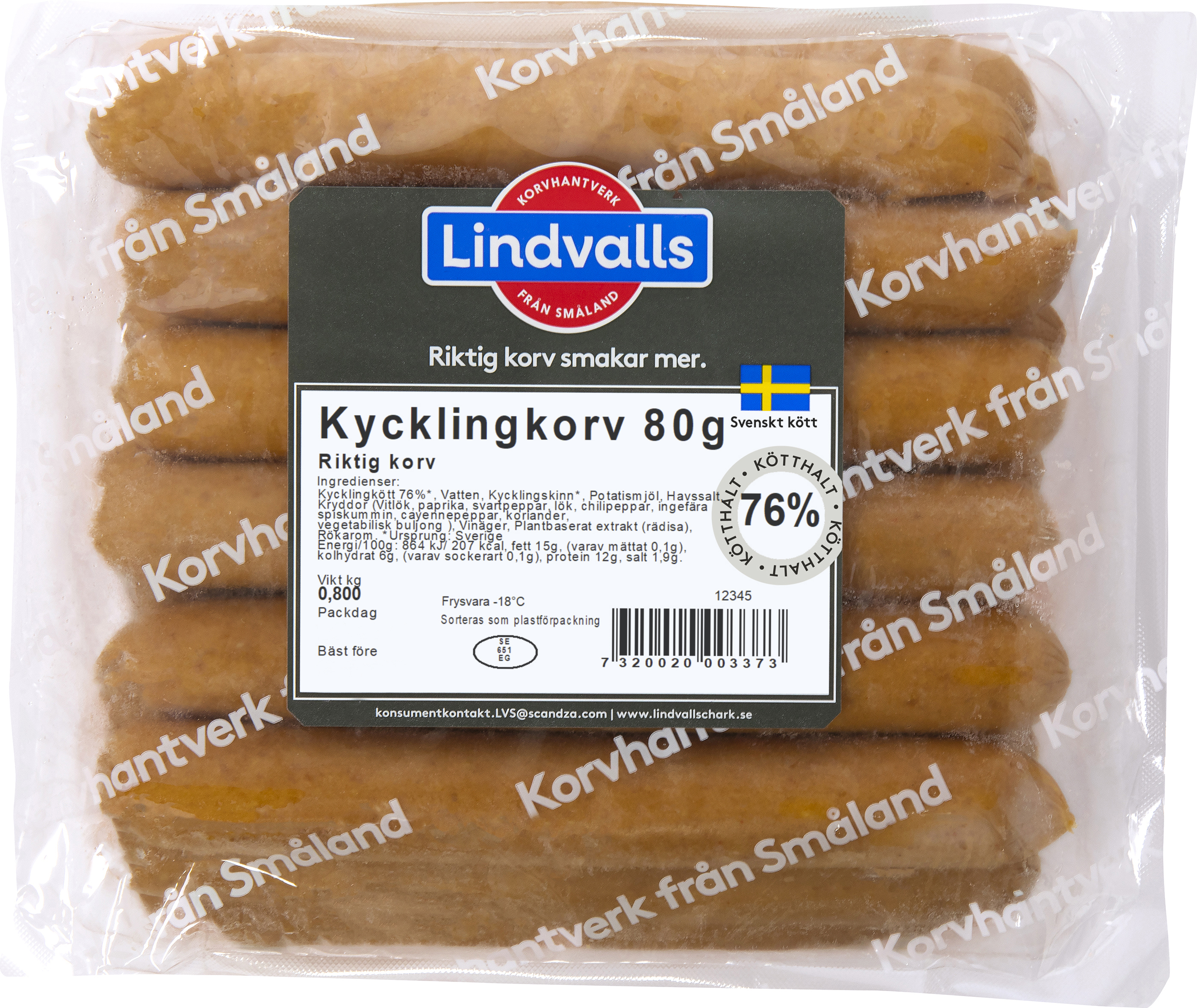 Kycklingkorv