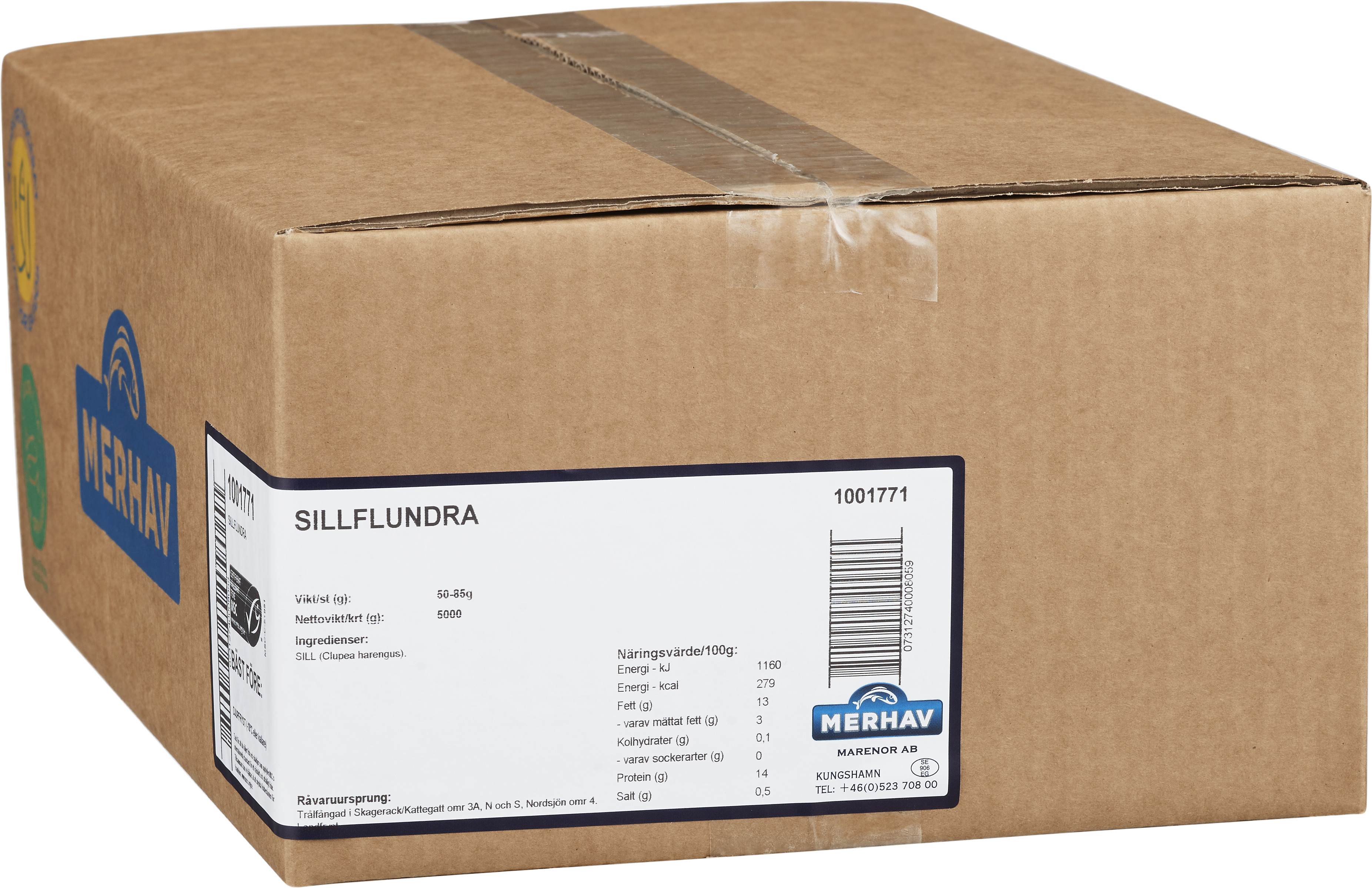 Sillflundra enkel MSC