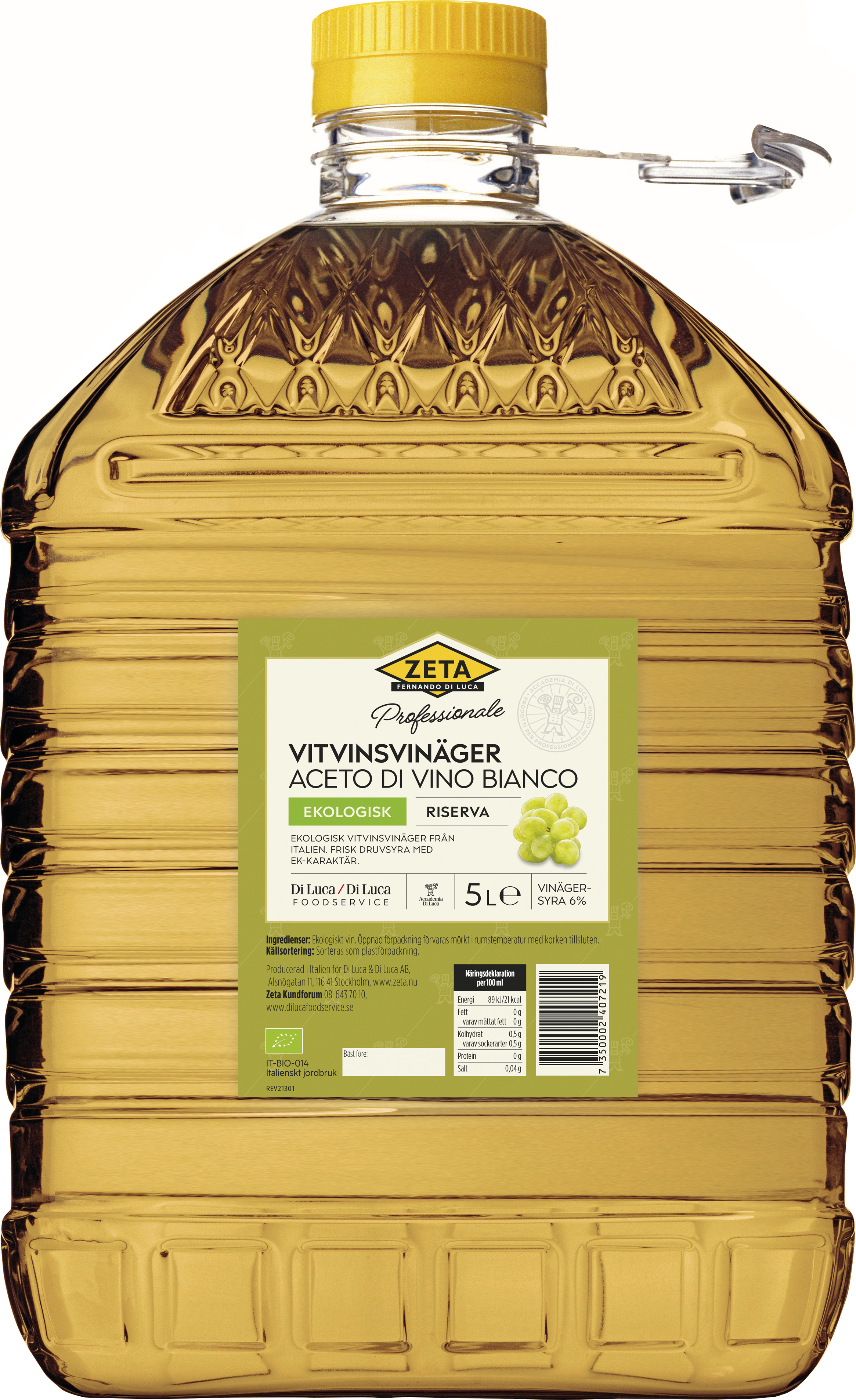 Vitvinsvinäger Ekologisk