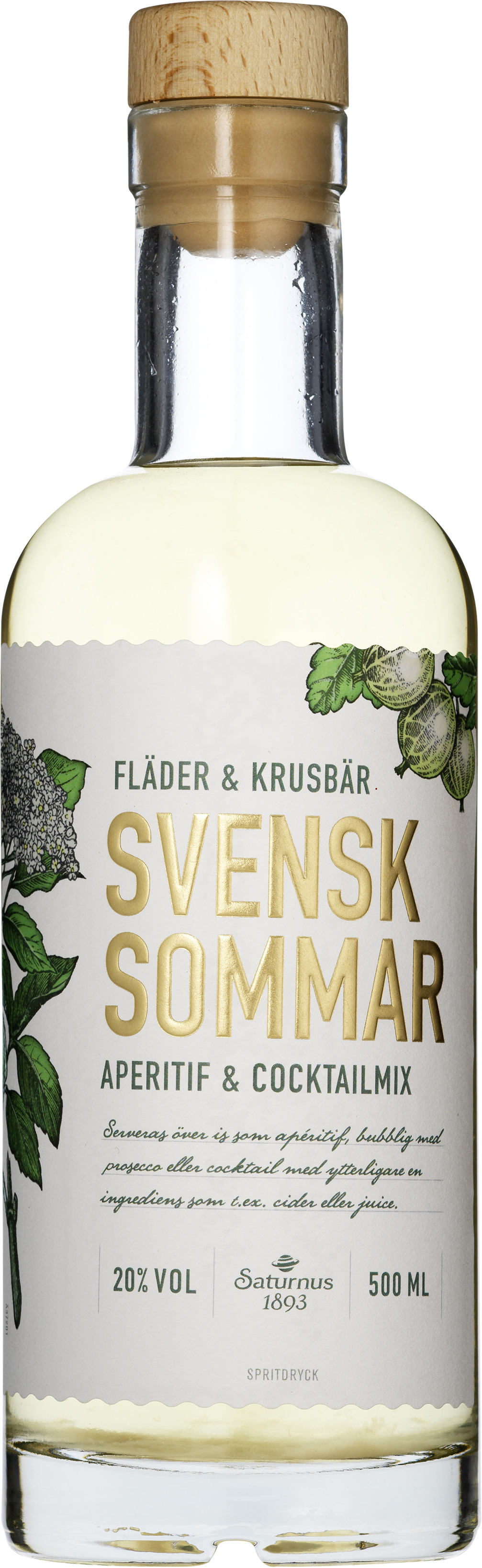 Svensk Sommar Fläder & Krusbär