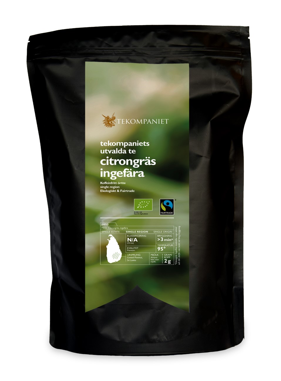 Örtte Citrongräs Ingefära EKO FT