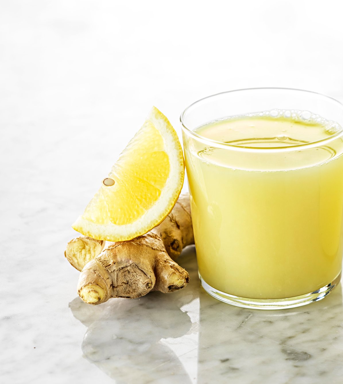 Juice Citron Ingefära Färskpressad