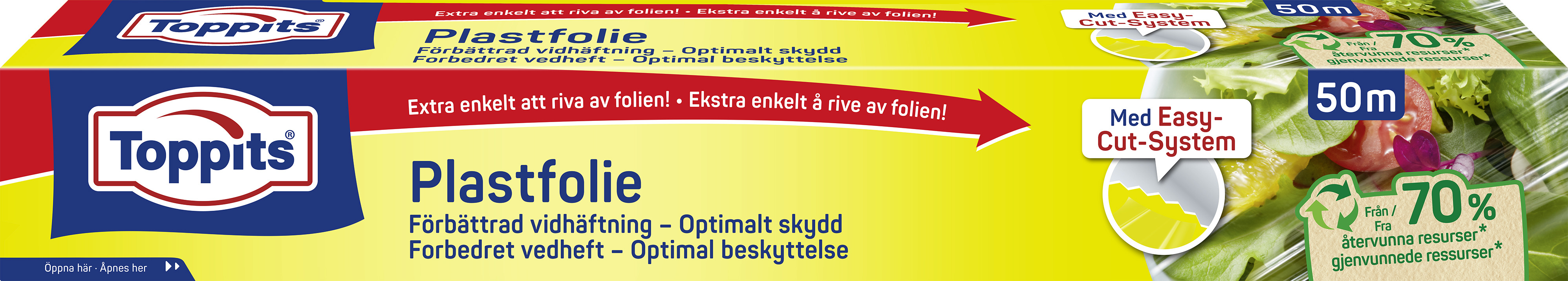 Plastfilm/Plastfolie PE 32,5cmx50m