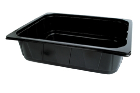Form PP 1/2GN 1-fack 4000ml 325x265x60mm svart
