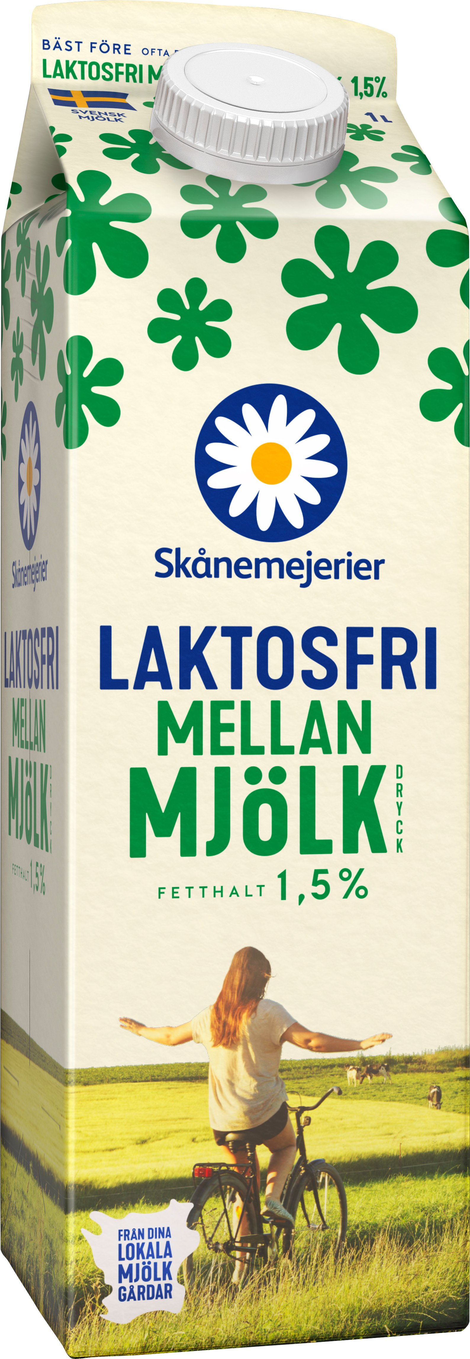 Mellanmjölkdryck 1,5% Laktosfri