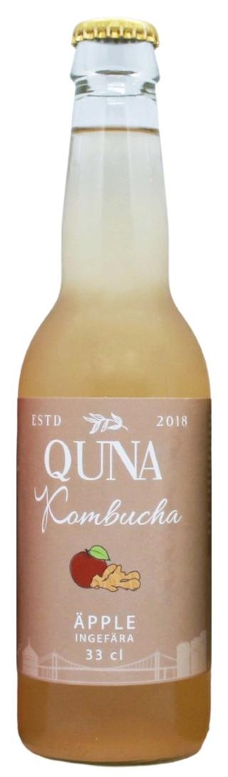 Kombucha Äpple Ingefära ENGL