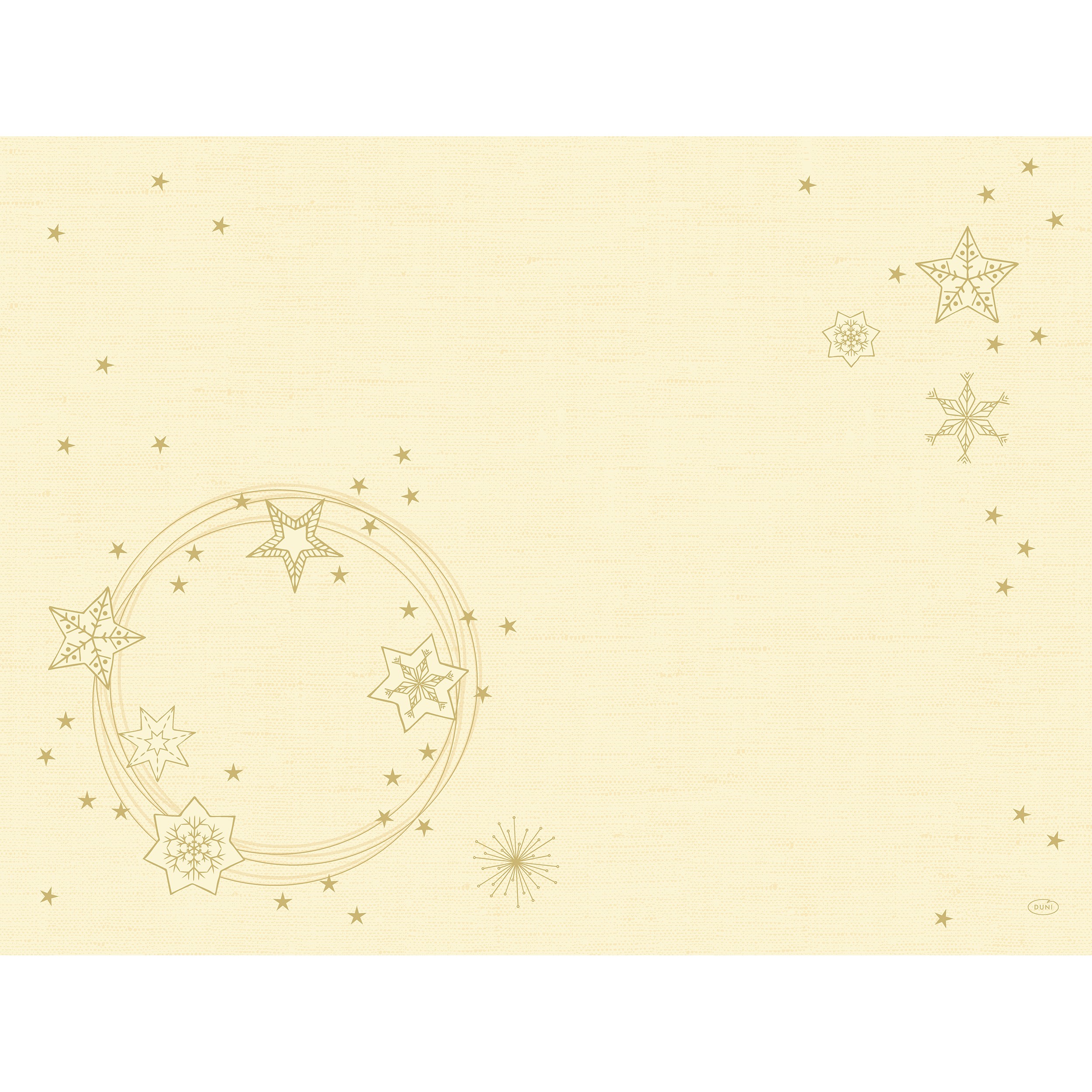 Tablett Dunicel 30x40cm Star Shine Cream