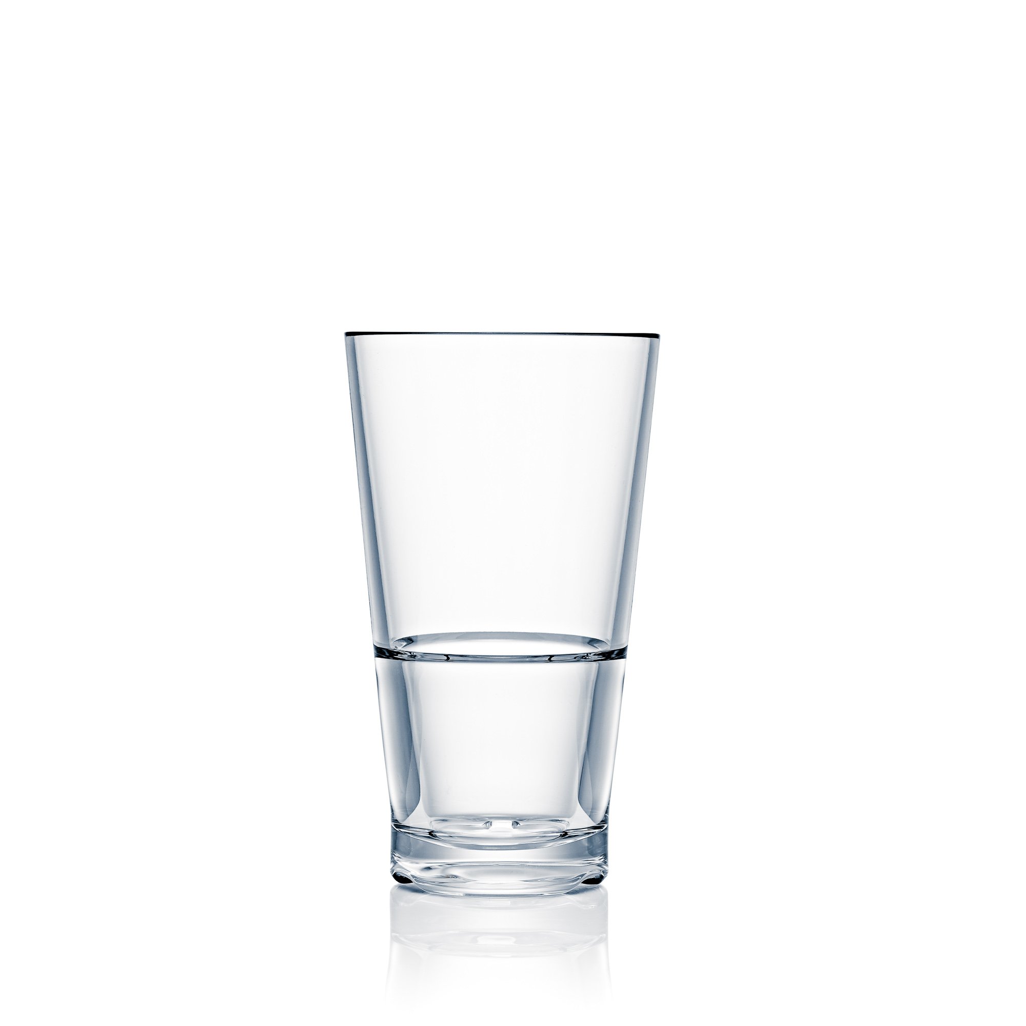 Glas stapelbar polycarbonat 47,3cl