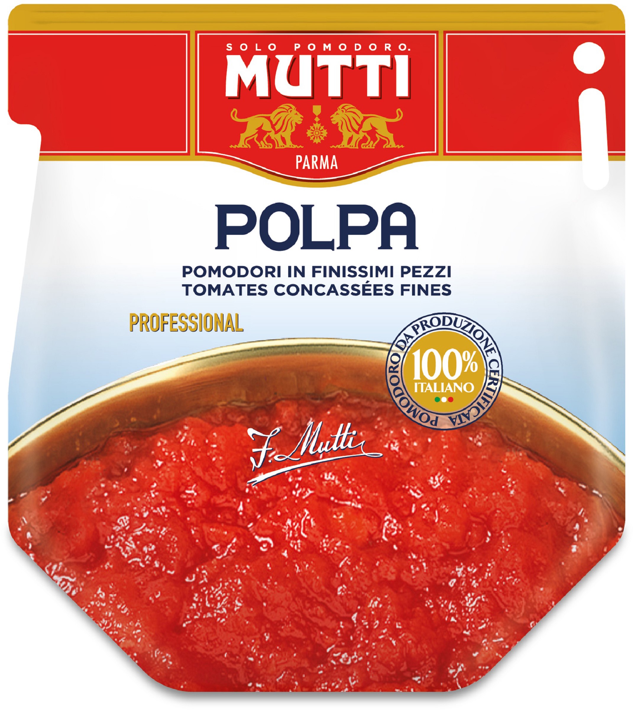 Krossade Tomater Polpa Bag in Box