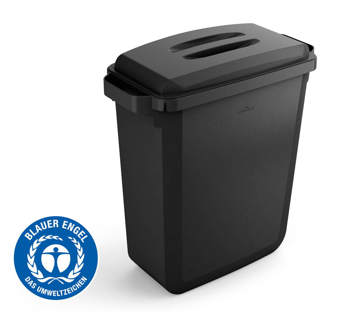 Durabin lock till tunna eco svart 60liter