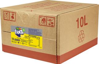 Fanta Lemon Zero Bag in Box