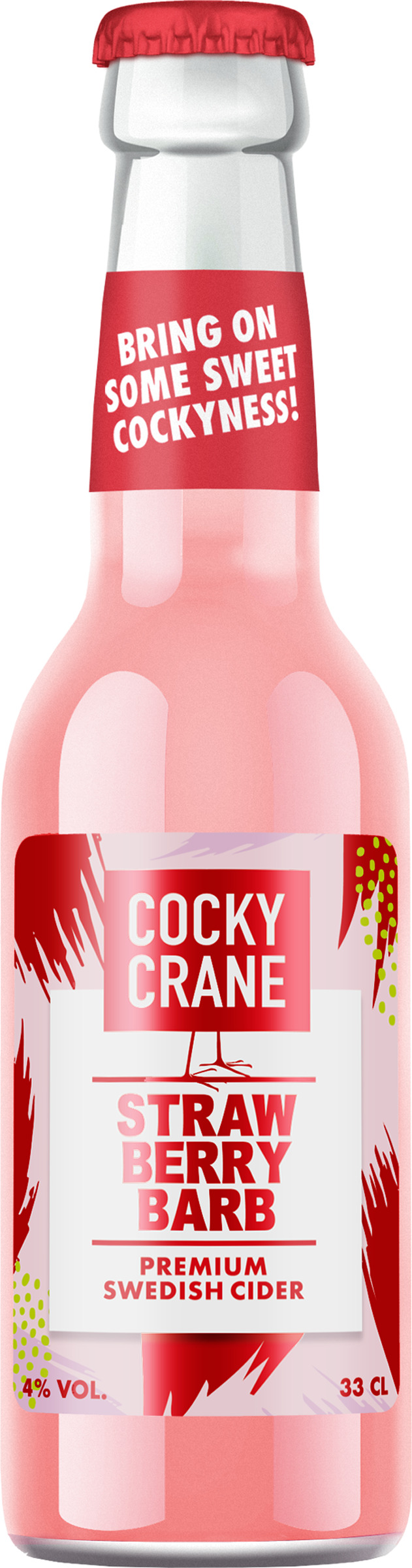 Cocky Crane Strawberry Barb