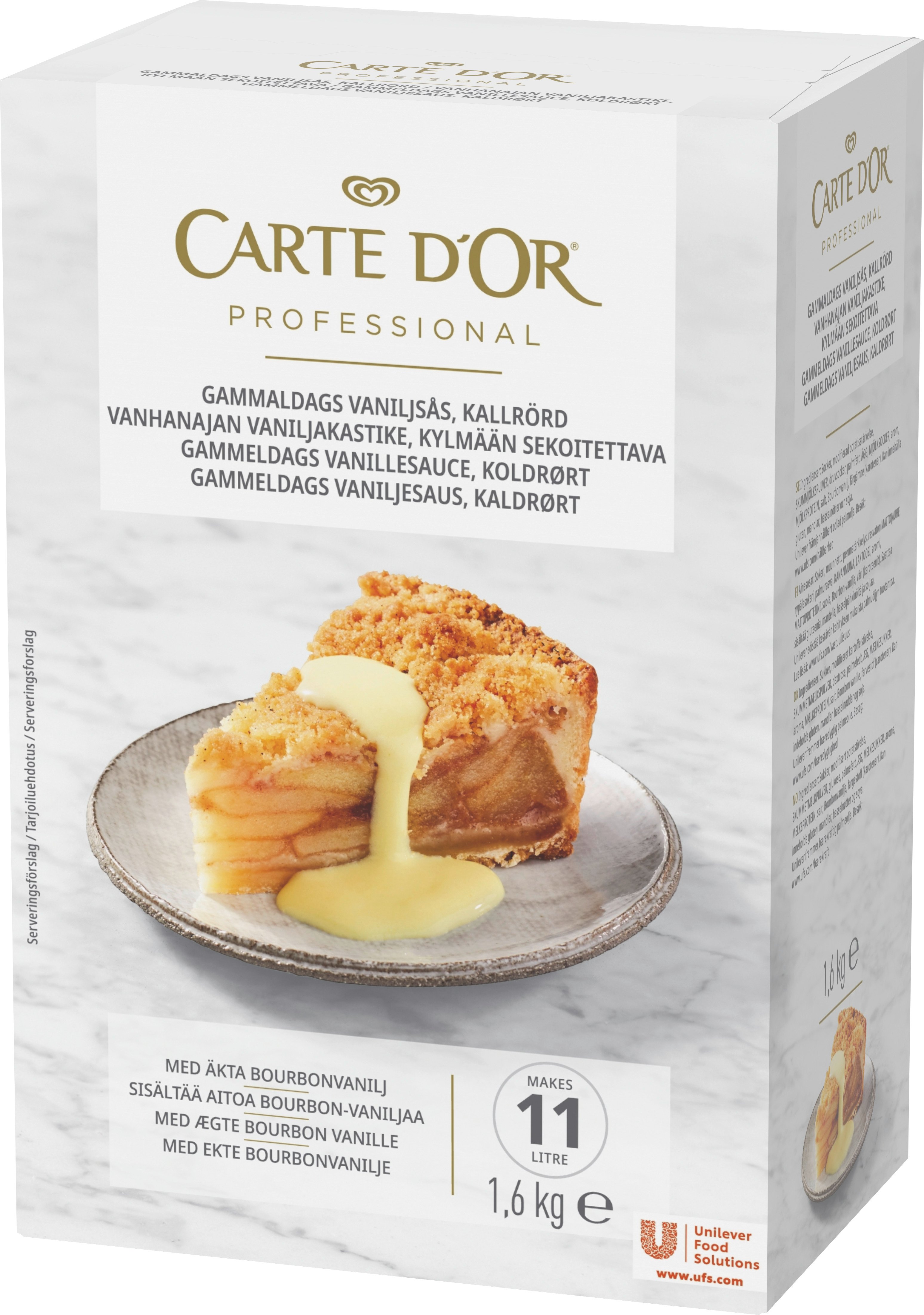 Gammaldags Vaniljsås Kallrörd