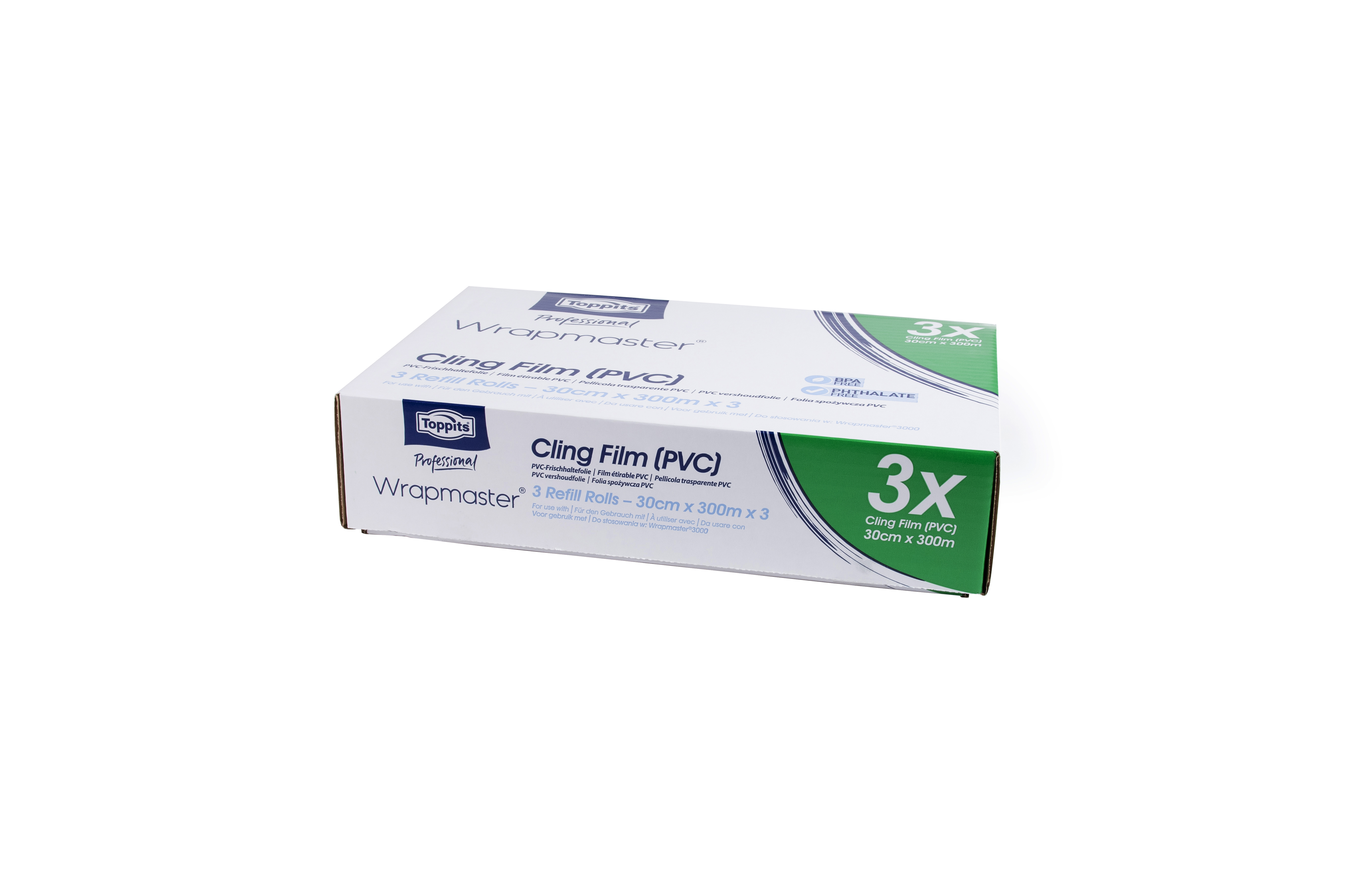 Plastfilm PVC refill till Wrapmaster 30cmx300m