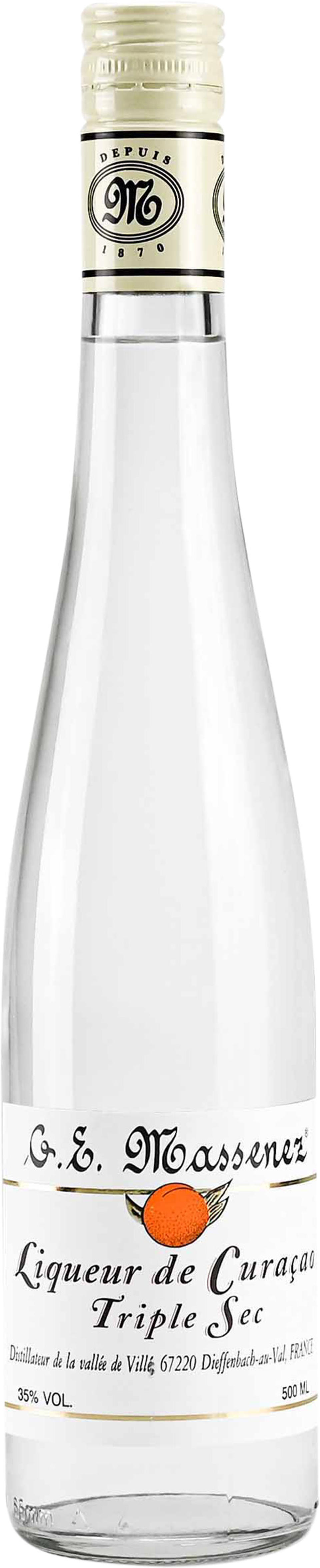 Liqueur Curacao triple sec