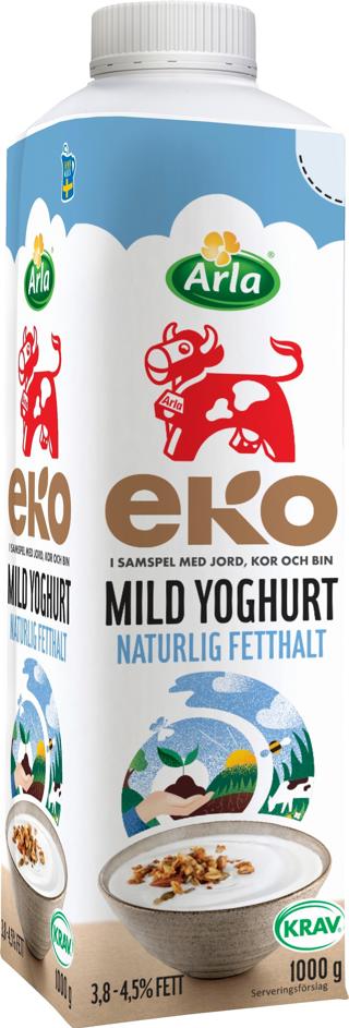 Mild Yoghurt 3,8-4,5% KRAV