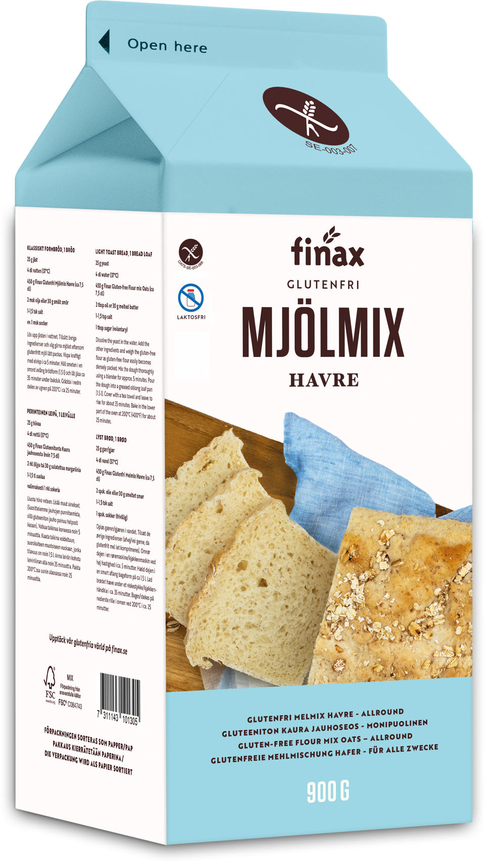 Glutenfri Basmjöl Mjölmix