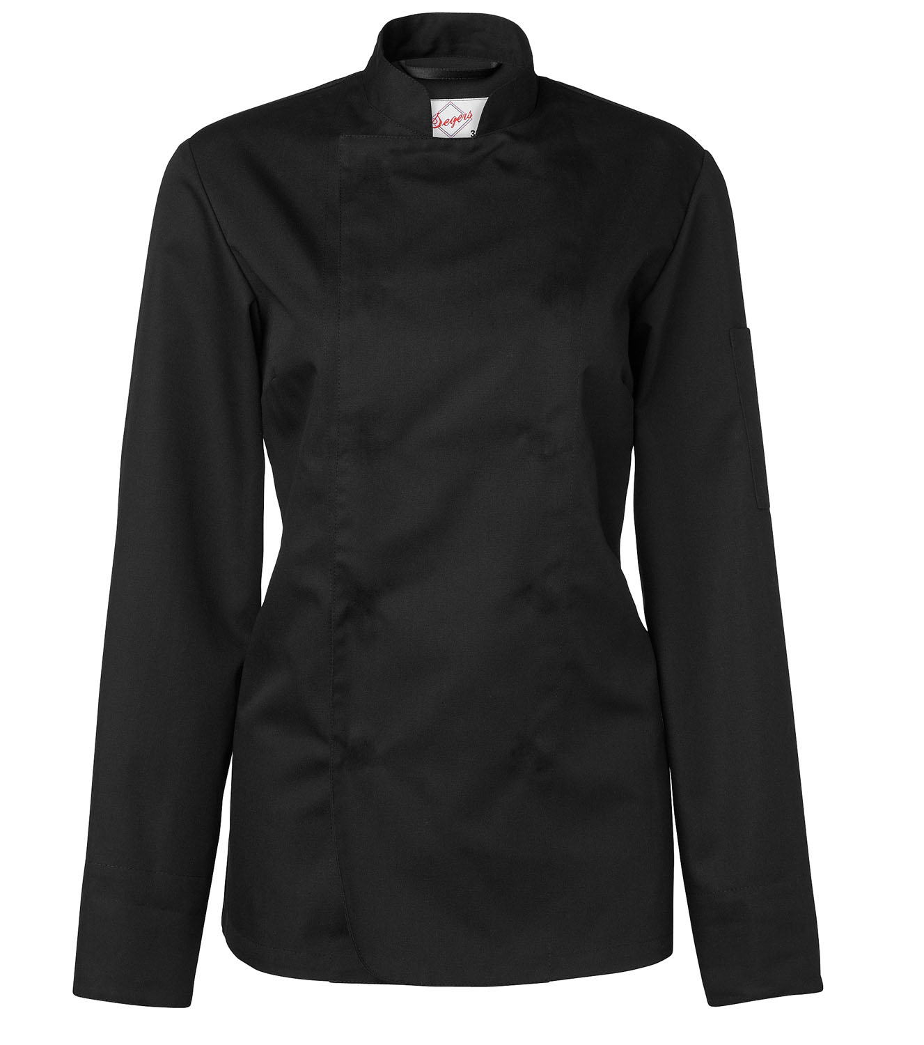 Kockrock 1604 Dam Lång Ärm Svart 48