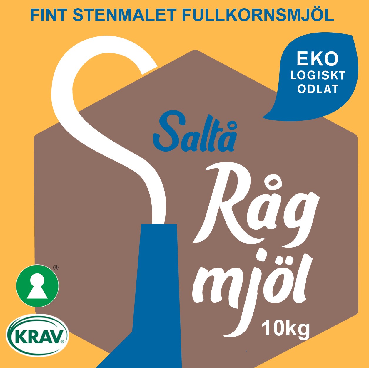 Rågmjöl Fint EKO KRAV