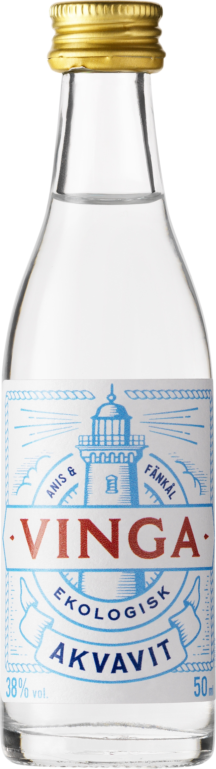 Vinga Akvavit 10x5 cl Småflaskor EKO