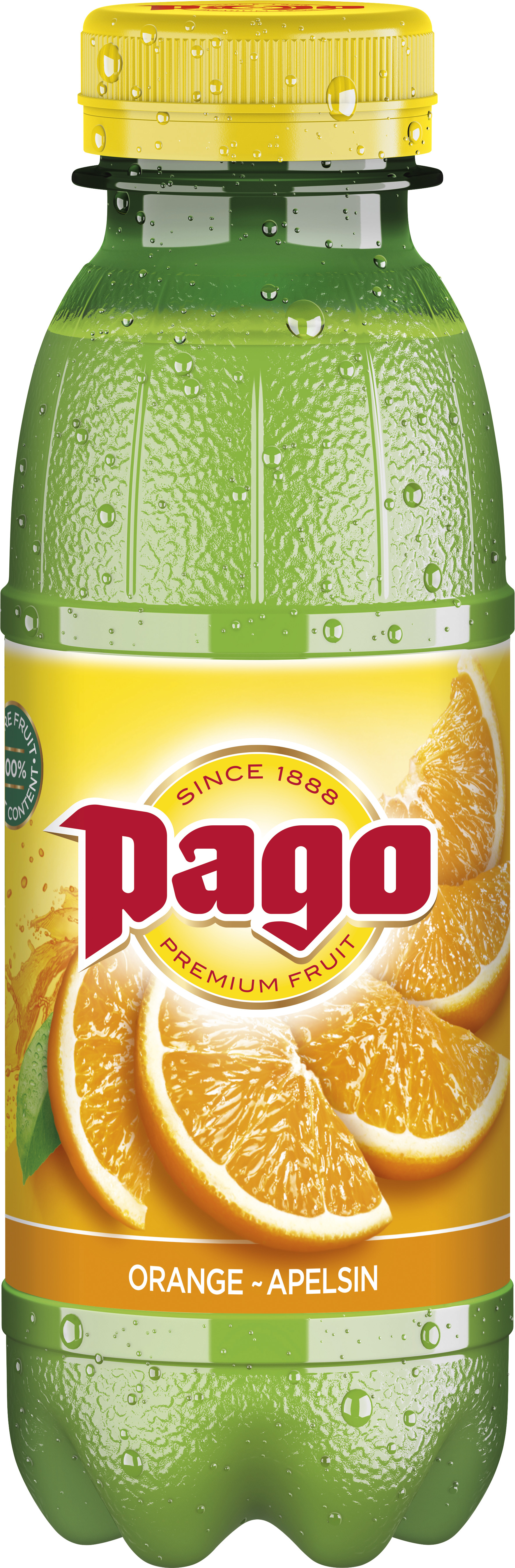 Pago Apelsinjuice PET