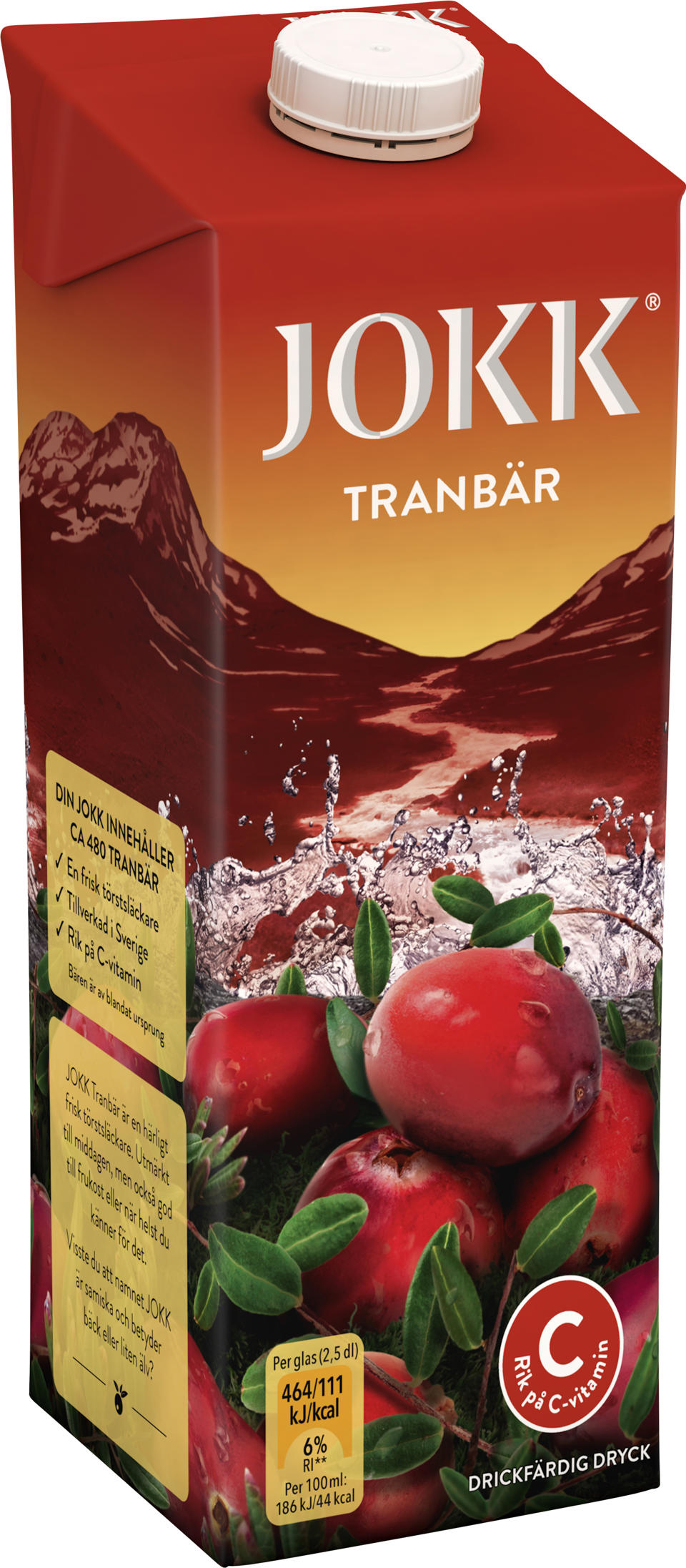 Tranbärsdryck