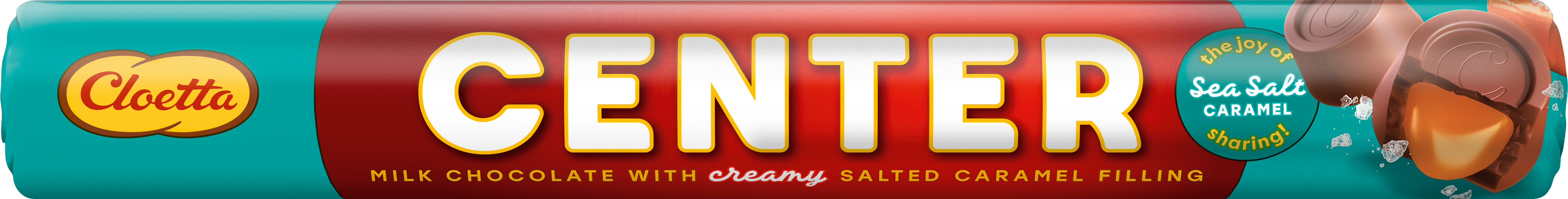 Chokladrulle havssalt center