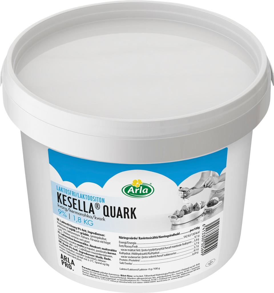 Kesella kvarg hink 9% LF