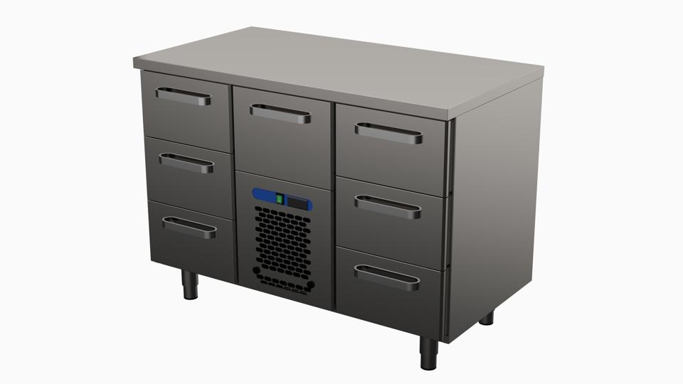 VLE-1207 Livsmedelskylbänk