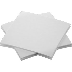 Servett Bio Dunisoft 20x20cm vit